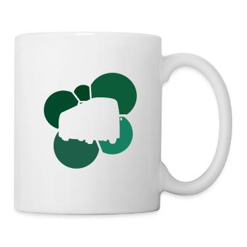 Bus Schulbus Bus - Tasse - Weiß - Rechts