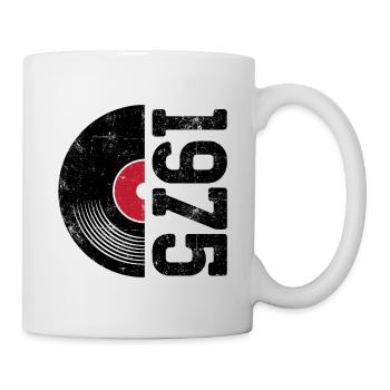Millésime 1975 - Mug blanc - blanc - Droite