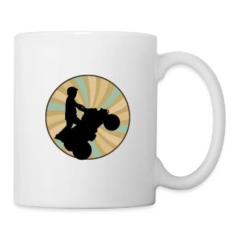 ATV Quad Biking - Mug - white - Right