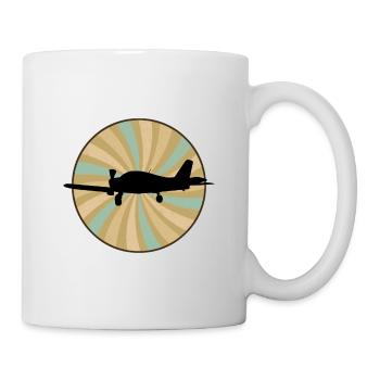 Flieger Pilot Luftfahrt - Tasse - Weiß - Rechts