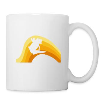 Haustier Axolotl - Tasse - Weiß - Rechts