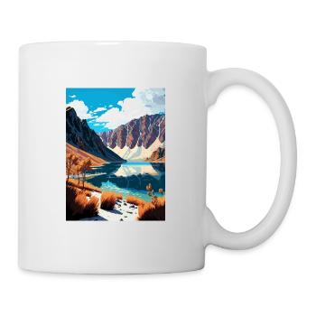 Convict Lake California Vintage Travel Poster WPA - Mug - white - Right