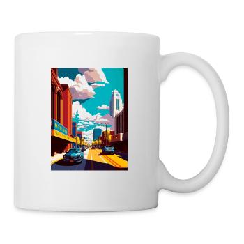 Rochester New York State Vintage Travel Poster WPA - Mug - white - Right