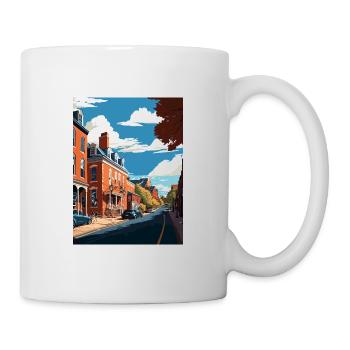 Phoenixville Pennsylvania Vintage Travel Poster - Mug - white - Right