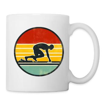 Sprinter - Athlétisme 2 - Mug blanc - blanc - Droite