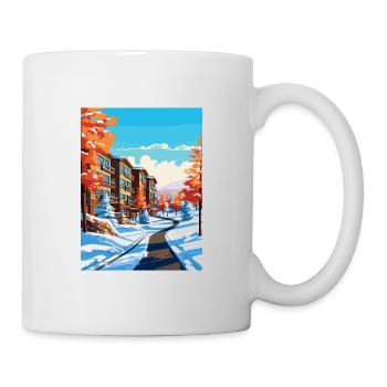 Seven Springs Resort Pennsylvania Travel Poster - Mug - white - Right