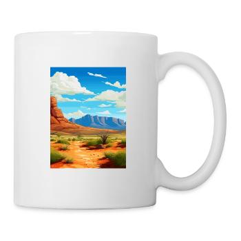 Guadalupe Mountains National Park Travel Poster - Mug - white - Right