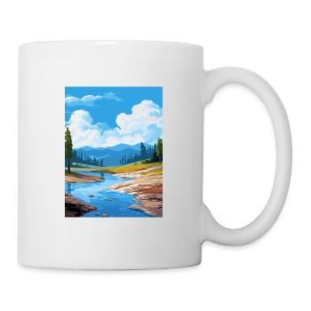 Hot Springs National Park Vintage Travel Poster - Mug - white - Right