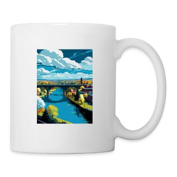 Lehigh Valley Pennsylvania Vintage Travel Poster - Mug - white - Right