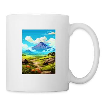 Hawai Volcanoes National Park Travel Poster - Mug - white - Right