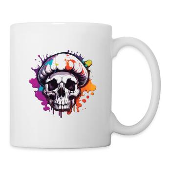 Mushroom / Mushroom / Meadow / Forest / Goa / Psy - Mug - white - Right