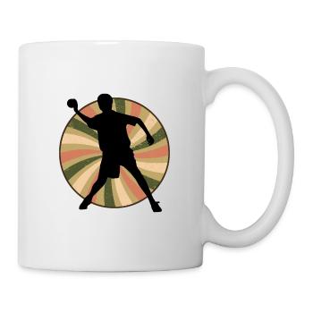 Ball Sports Dodgeball Players - Mug - white - Right