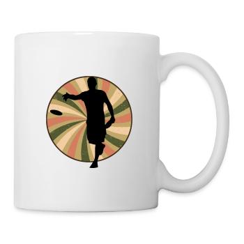 Frisbee Disc Sportart - Tasse - Weiß - Rechts