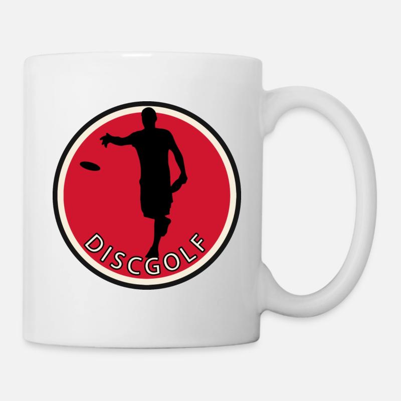 Disque Disque - Mug blanc - blanc