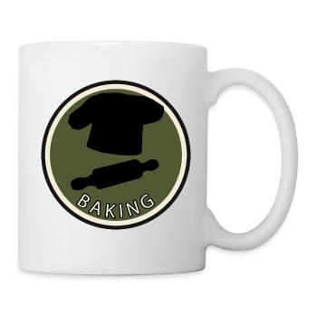 Baking Backen Cupcake - Mug - white - Right