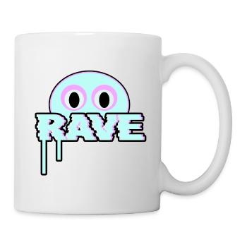 Rave - Tasse - Weiß - Rechts