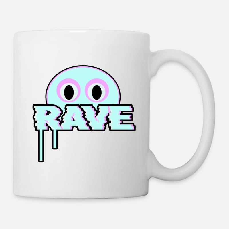 Rave - Tasse - Weiß