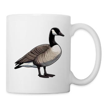 Kanadische Gans Bild - Tasse - Weiß - Rechts