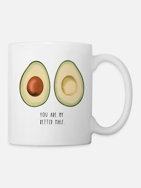 L’amour de l’avocat - Mug blanc - blanc