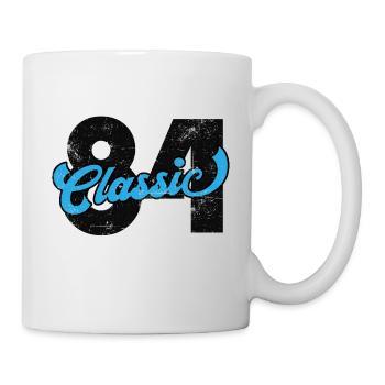 Millésime 1984 - Mug blanc - blanc - Droite