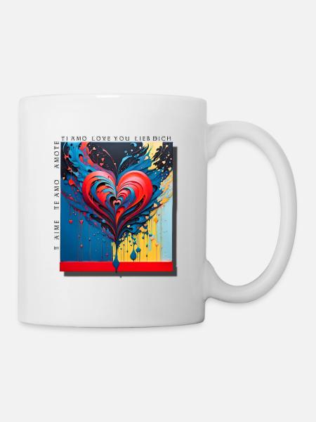 Valentine 6 - Mug - white