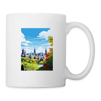 Ottawa Canada Affiche de voyage vintage WPA Souvenir - Mug blanc - blanc - Droite