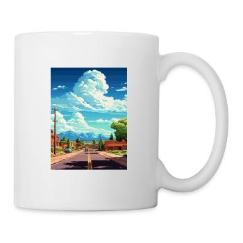Ouragan Utah Vintage Voyage Affiche WPA Souvenir - Mug blanc - blanc - Droite