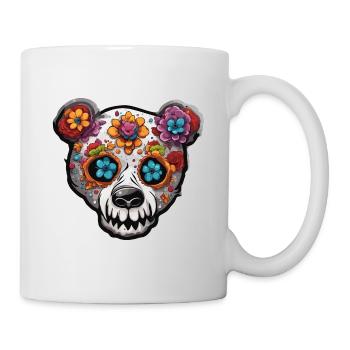 Ours en peluche / Peluche / Animal en peluche / Idée cadeau - Mug blanc - blanc - Droite