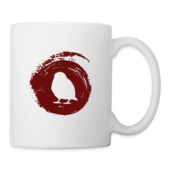 Vögel beobachten Vogel Abbildung Wellensittich - Tasse - Weiß - Rechts