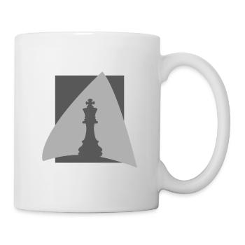 Joueur d’échecs Échiquier - Mug blanc - blanc - Droite