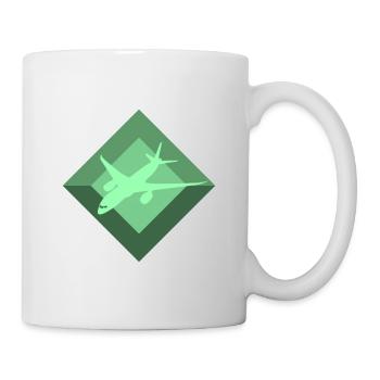 Aerospace Engineering Aviation Flying - Mug - white - Right