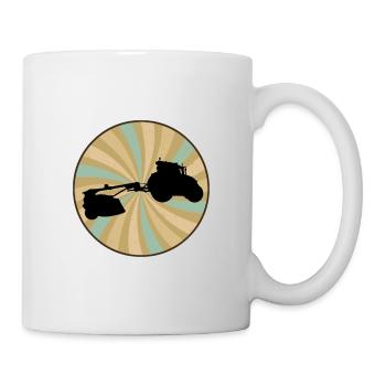 Bauer Hof - Tasse - Weiß - Rechts