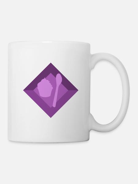 Cupcake Törtchen Backen - Tasse - Weiß