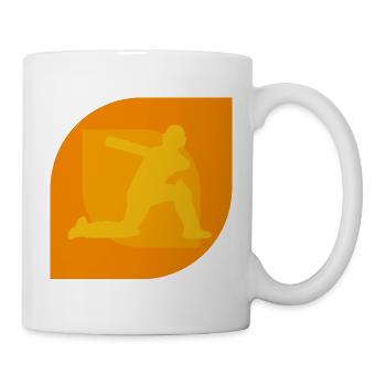 Pitcher Pitcher Cricket - Tasse - Weiß - Rechts