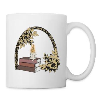 Flowers Books Fantasy - Mug - white - Right