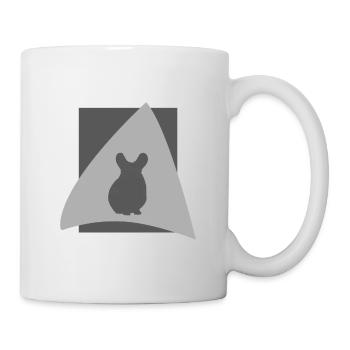 Hamster souris tamia - Mug blanc - blanc - Droite