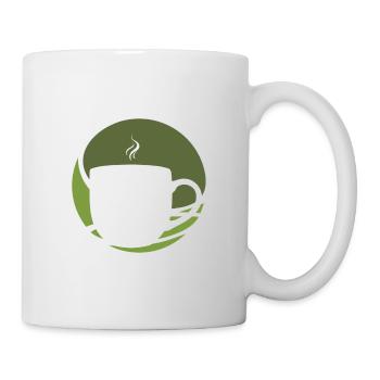 Kaffeetasse Kaffee Espresso - Tasse - Weiß - Rechts