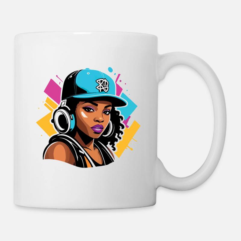 Chanteur de R&B - Mug blanc - blanc