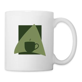 Café en grains Cappuccino Café - Mug blanc - blanc - Droite