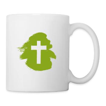 Cross Bible Verse Bible Verse - Mug - white - Right