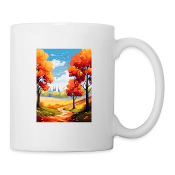 Adelaide Hills Australien Vintage Reiseposter WPA - Tasse - Weiß - Rechts