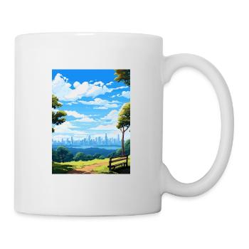 Mont Foulque Tha Australie Vintage Affiche de voyage WPA - Mug blanc - blanc - Droite