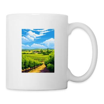Barossa Valley Australia Vintage Travel Poster WPA - Mug - white - Right