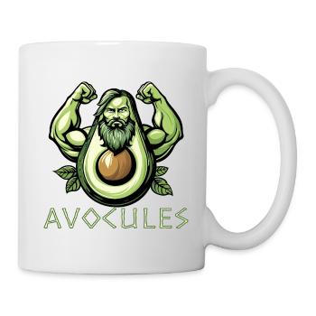 Avocules - die Gottesfrucht - Tasse - Weiß - Rechts