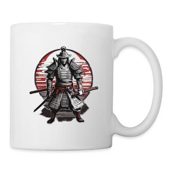 Samurai / Japanisch / Harakiri / Katana / Mann - Tasse - Weiß - Rechts