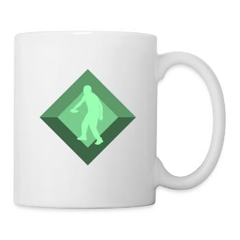 Discgolf Sportart Discgolf - Tasse - Weiß - Rechts