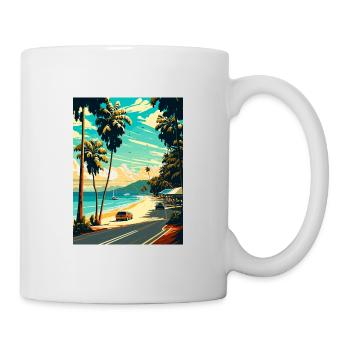 Port Douglas Australia Vintage Travel Poster WPA - Mug - white - Right