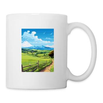 Havelock Nord-Neuseeland Vintage-Reiseposter - Tasse - Weiß - Rechts
