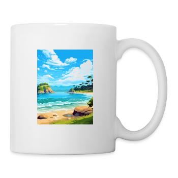 Abel Tasman National Park New Zealand Souvenir - Mug - white - Right