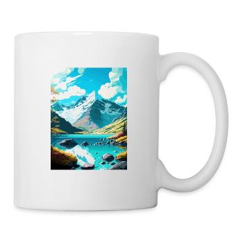 Mount Aspiring National Park New Zealand Souvenir - Mug - white - Right